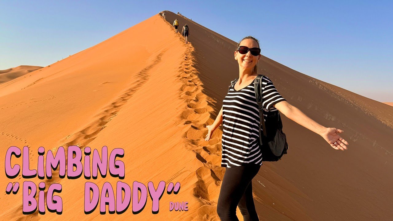 Climbing Big Daddy Dune (Sossusvlei/Deadvlei, Namibia)