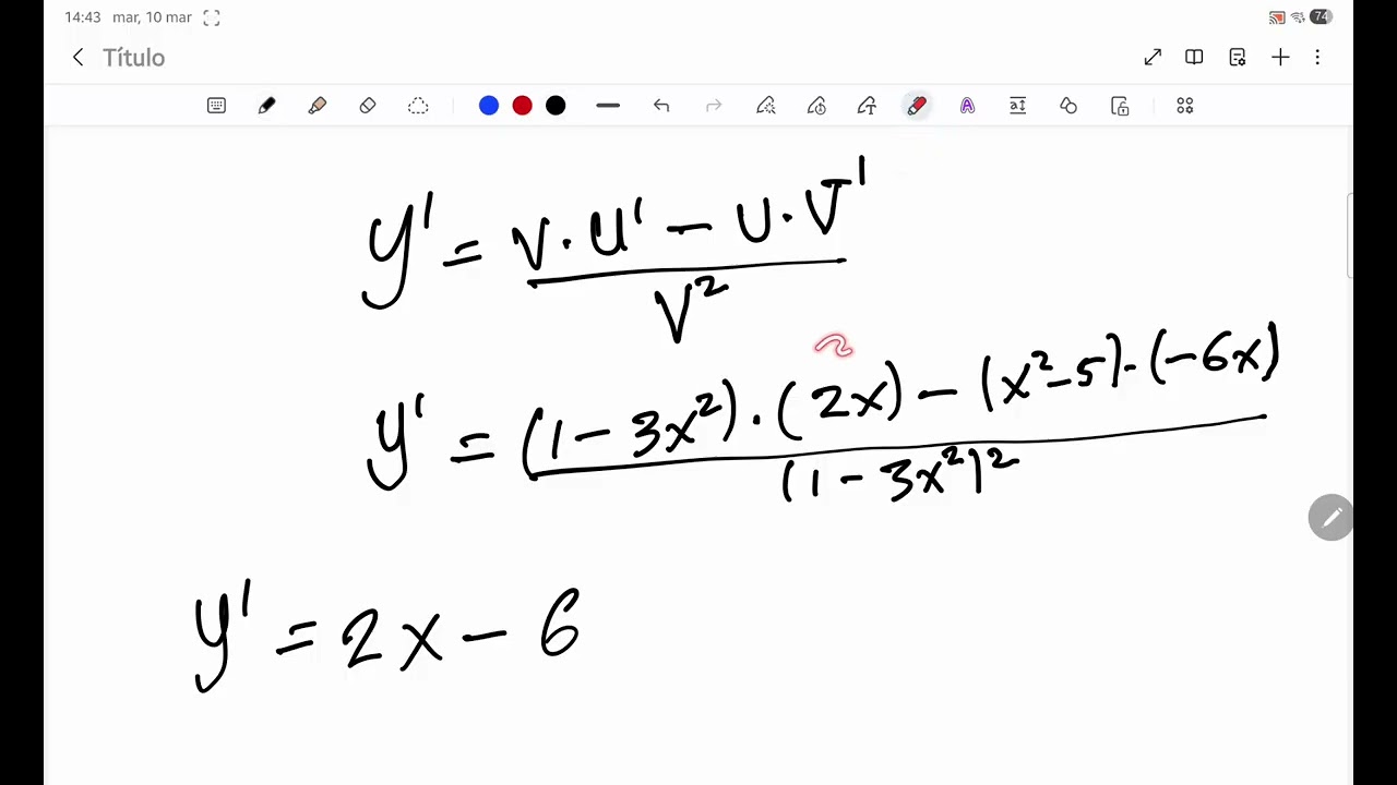 Derivada de un Cociente: Teoría y Fórmula (Explicación Fácil)