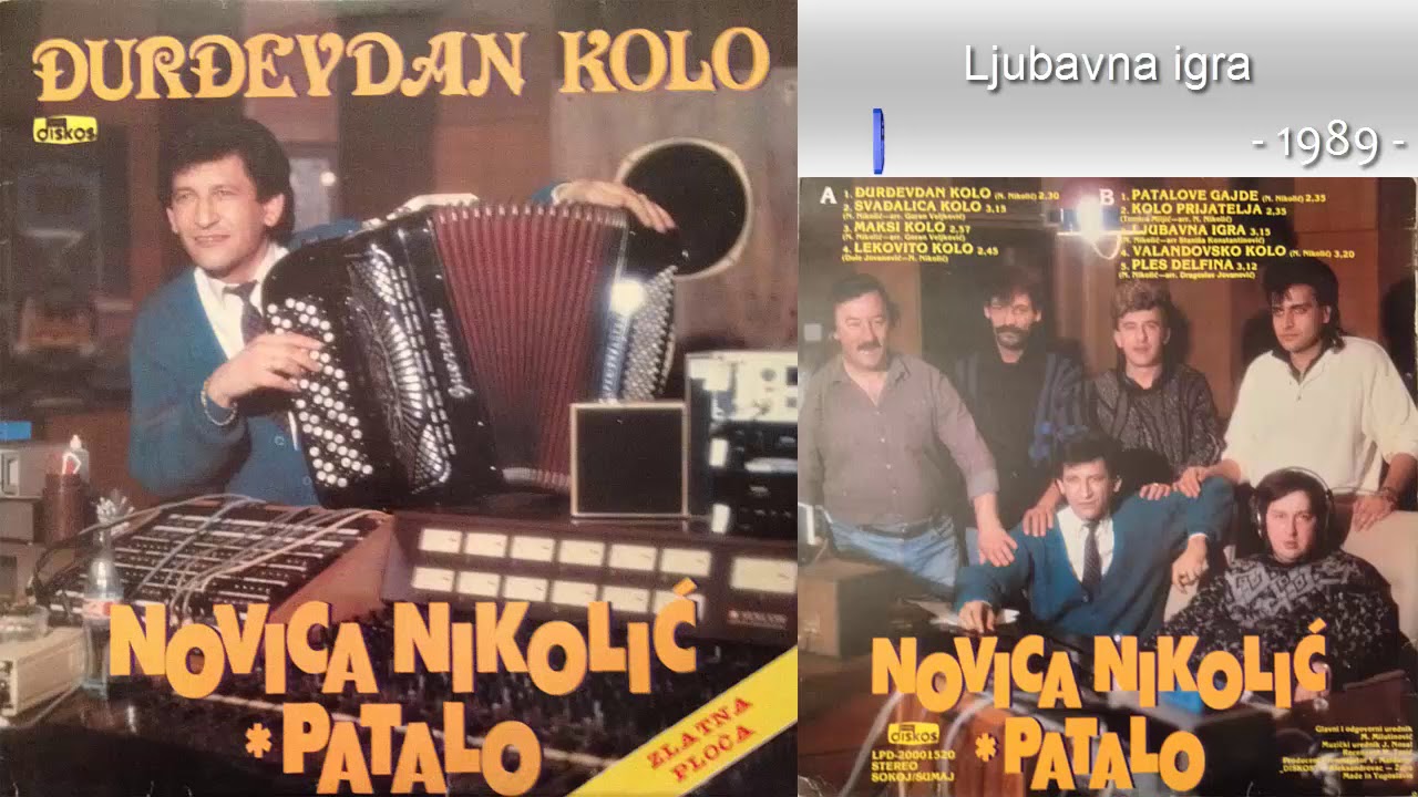 Novica Nikolic Patalo - Ljubavna igra - (Audio 1989)