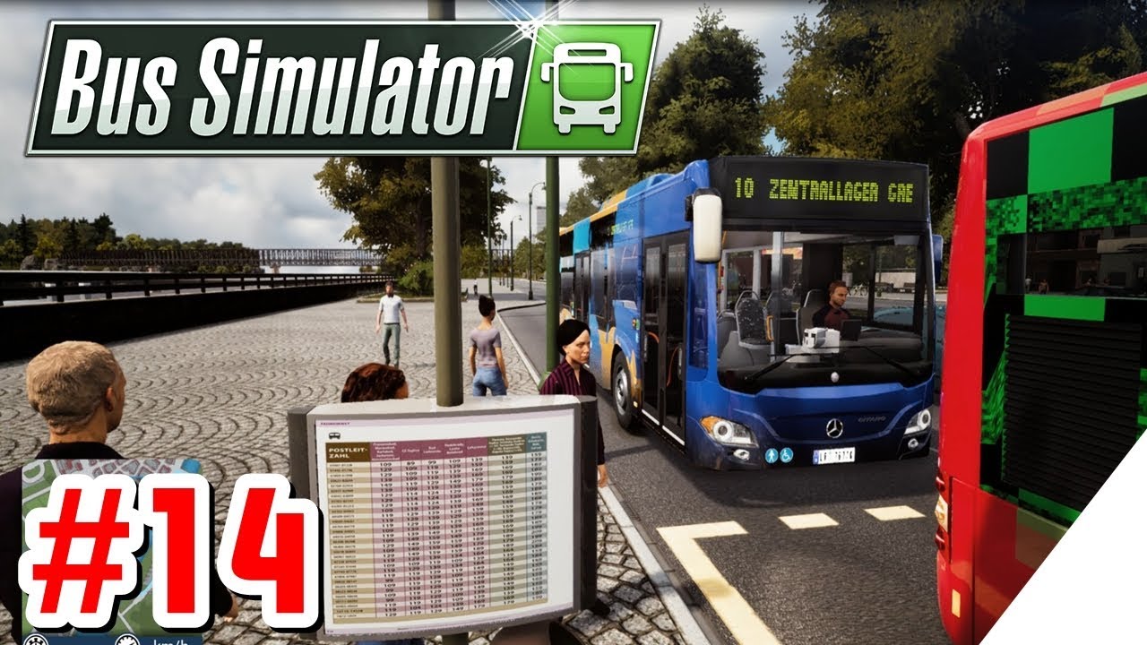 BUS SIMULATOR [PS4][German] Let's Play #14 Busfahrer Kaffeepause ?!