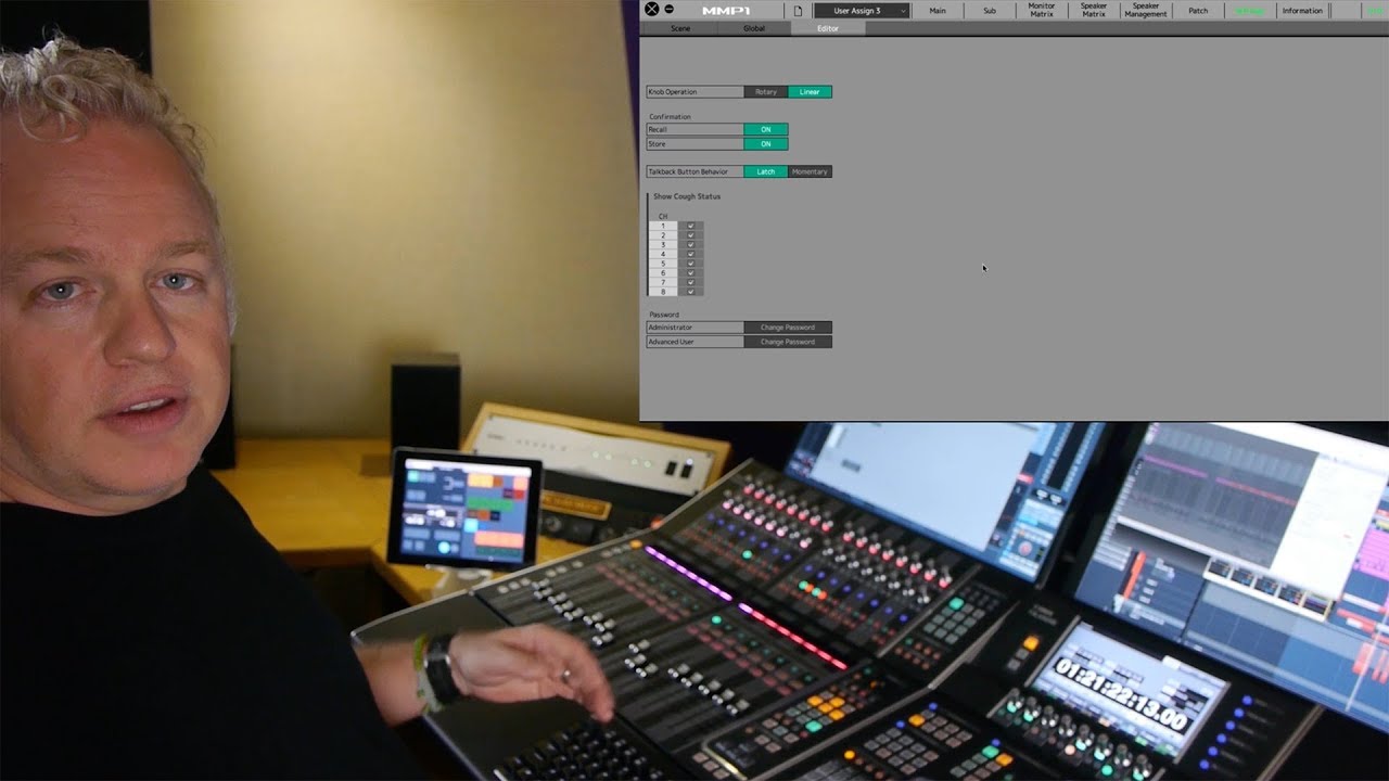 Yamaha MMP1: Access Privileges