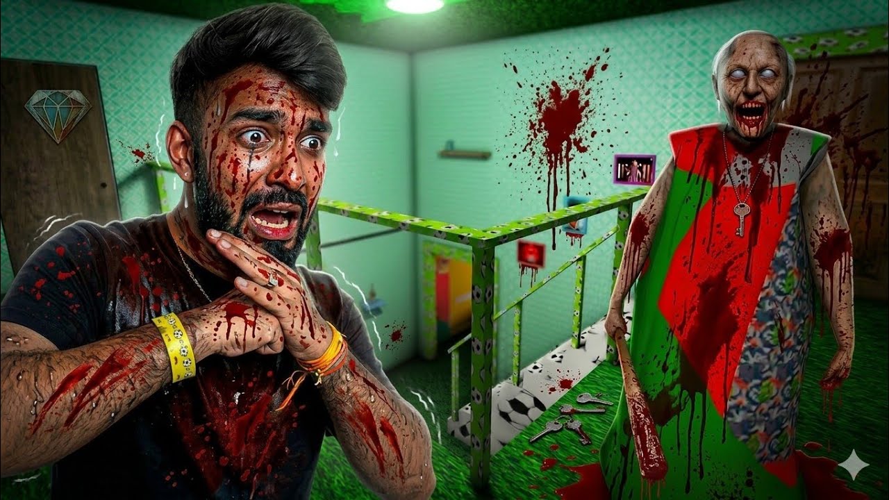 Granny Se Bachna Mushkil Hai! 🔥 | Granny Gameplay #1