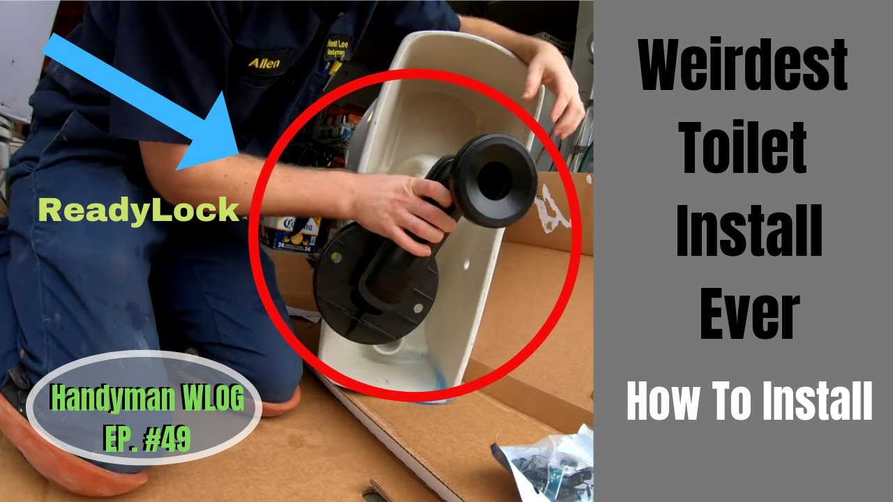 Watch this before installing a Toilet / New Kohler ReadyLock Skirted Toilet Install / WLOG