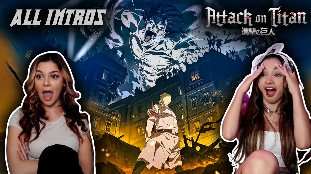 REACTING TO EVERY ATTACK ON TITAN OPENING FOR THE VERY FIRST TIME(we grew up so mich🥺)