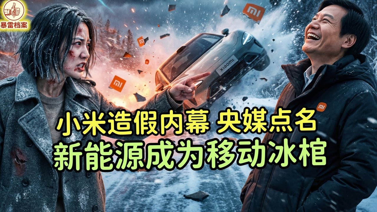小米SU7东北实测崩盘？雷军不敢说的真相：造车不是为了卖，而是为了让你“资产清零”！