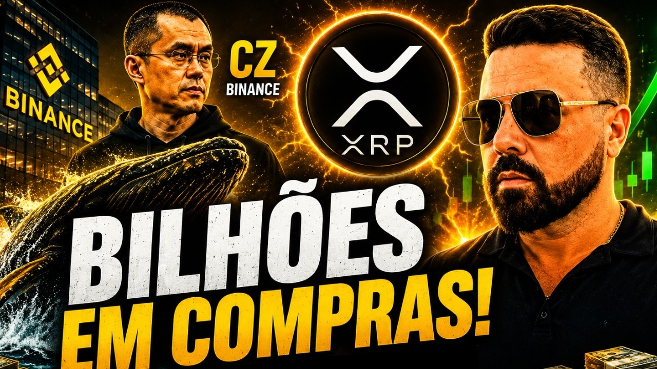 CZ DA BINANCE ALERTA E BALEIAS COMPRAM BILH&Otilde;ES NESSA CRIPTOMOEDA NA QUEDA!