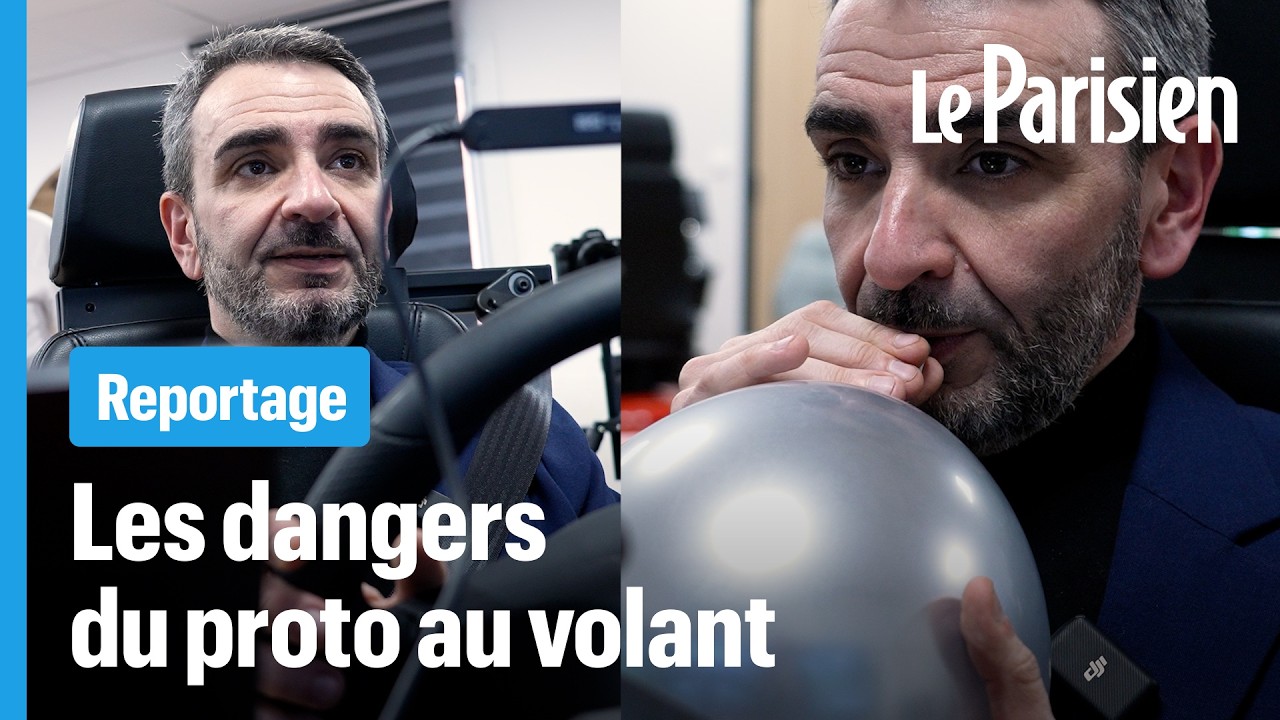 Ils ont test&eacute; la conduite sous gaz hilarant