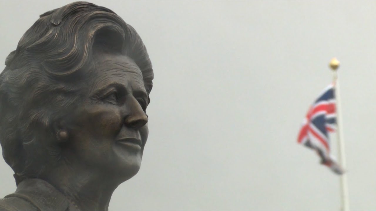 Margaret Thatcher statue unveiled in Stanley