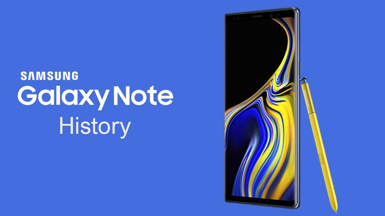 Samsung Galaxy Note History