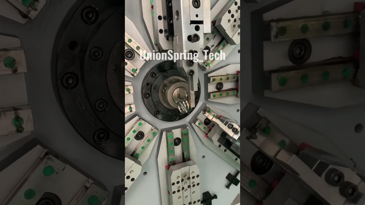 UnionSpring_Tech CNC spring forming machinery wire rotary and camless