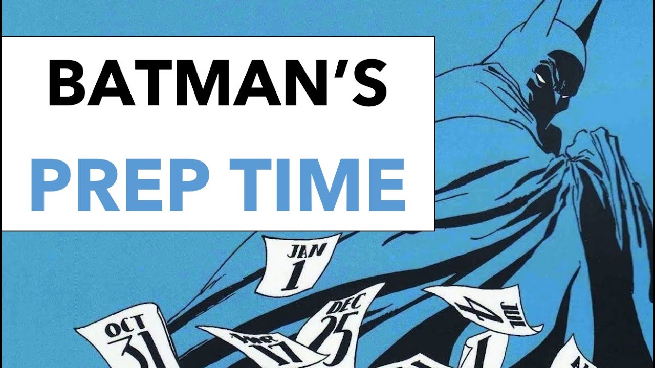 Can Batman beat ANYONE with prep time?