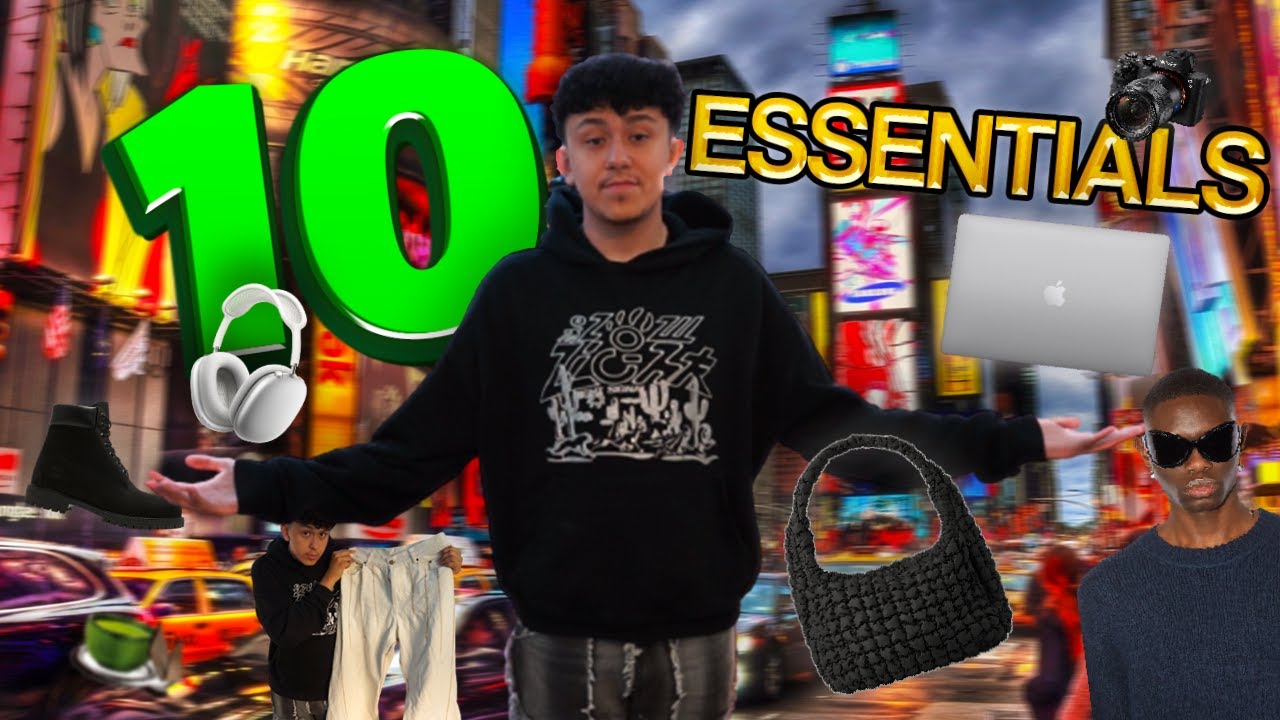 DAS SIND MEINE 10 ESSENTIALS OHNE DIE ICH NICHT LEBEN KANN! 🤔 I Rolandocbr
