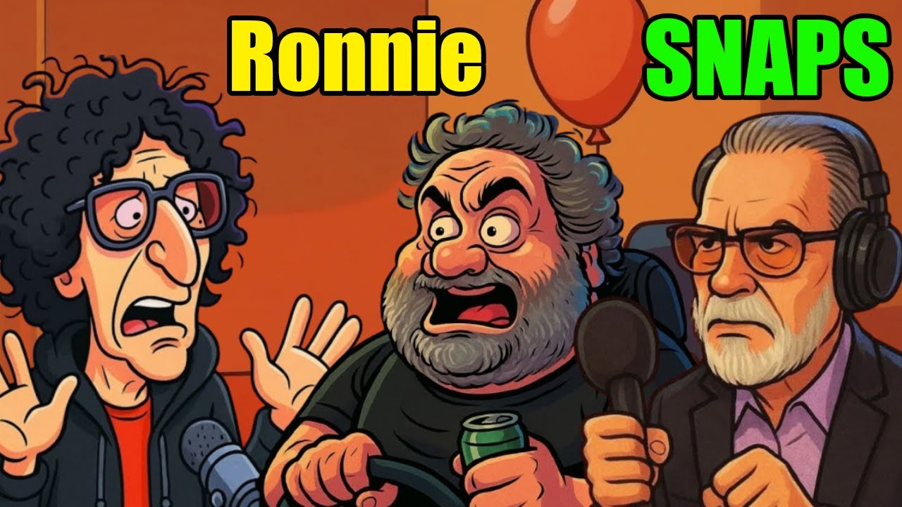 Ronnie SNAPS and Walks Out on Howard TV — Studio Left Stunned!