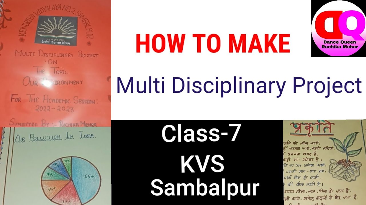How to make MDP Project? | KVS | Class 7 | Multi Disciplinary Project