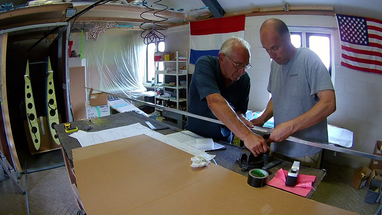 Van's RV-7 Build Fuselage Bending the Longerons (087)