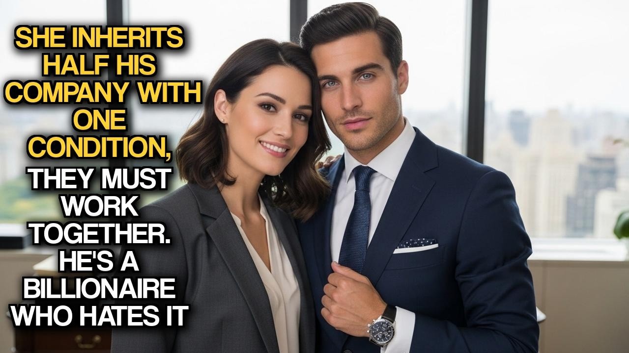She Inherits Half His Company With 1 Condition, They Must Work Together. He's a Billionaire