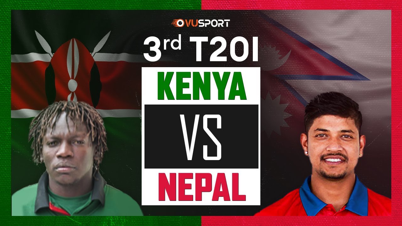 🔴 LIVE | Kenya vs Nepal | 3rd T20 | 28th Aug at 3:30pm