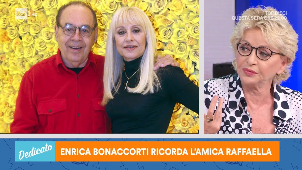 Enrica Bonaccorti ricorda l'amica Raffaella - Dedicato 09/07/2021