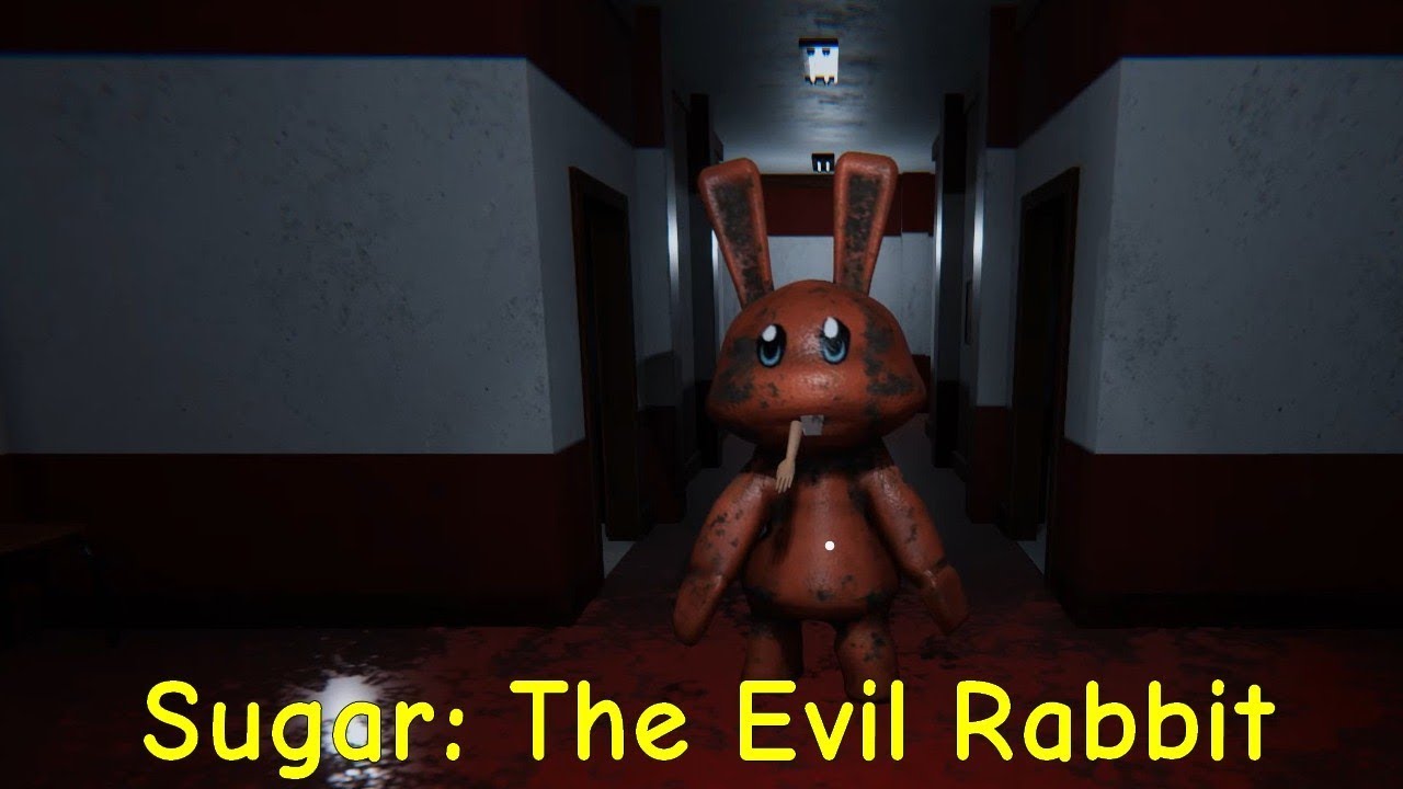Sugar: The Evil Rabbit Full game & Ending Playthrough Gameplay (horror Game)