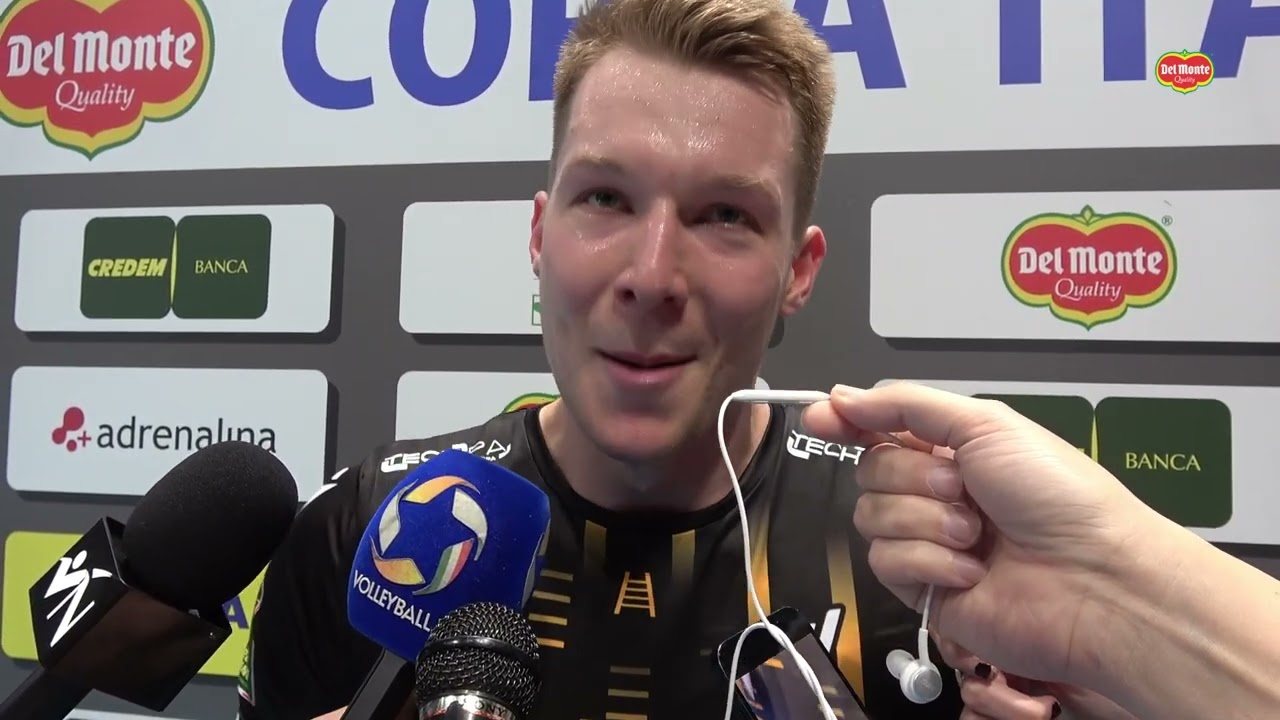 Le parole di Mozic dopo la Semifinale di Del Monte® Coppa Italia vinta da Verona contro Perugia