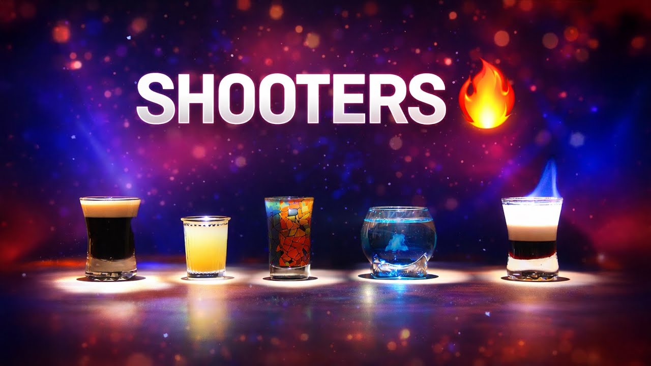 Des SHOOTERS que tu ne trouveras JAMAIS en boite!!!