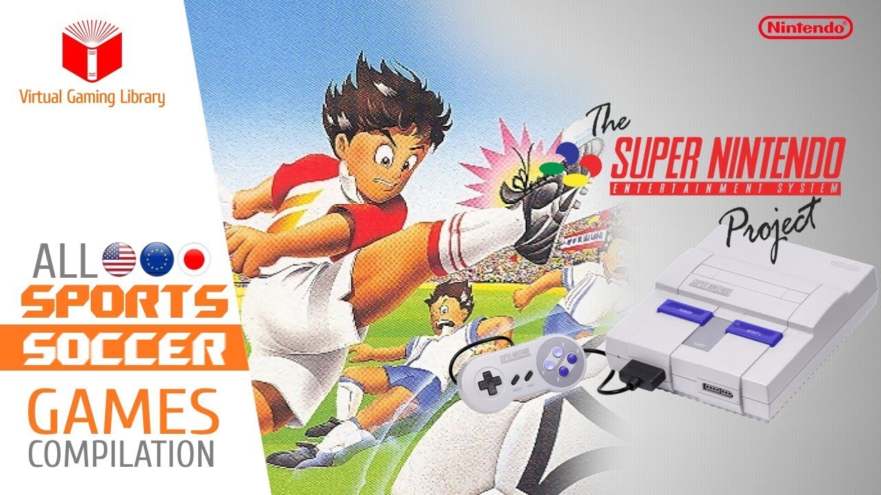 All SNES/Super Nintendo Soccer Games Compilation - Every Game (US/EU/JP)