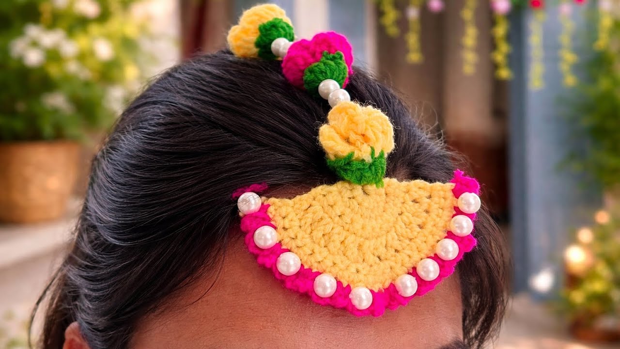 Crochet Beautiful 🥰Mangtika  in HINNDI Beginner Friendly 