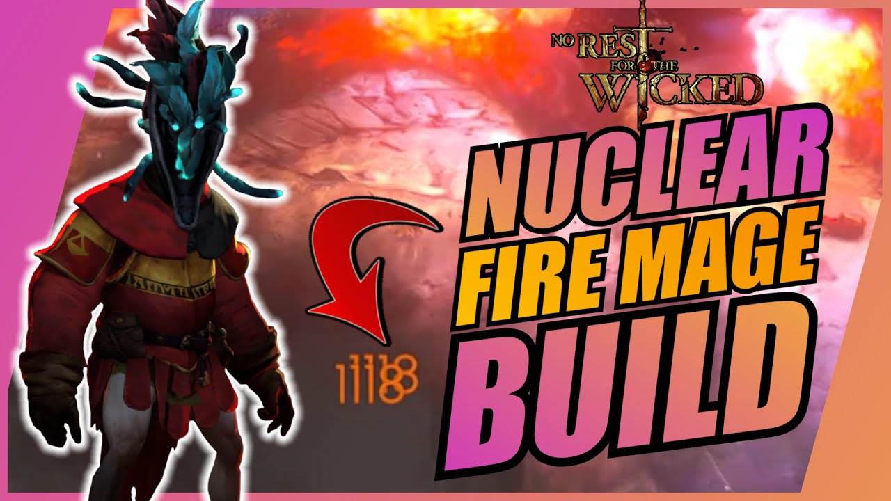 MASSIVE Burst Damage Mage Build | No Rest For The Wicked