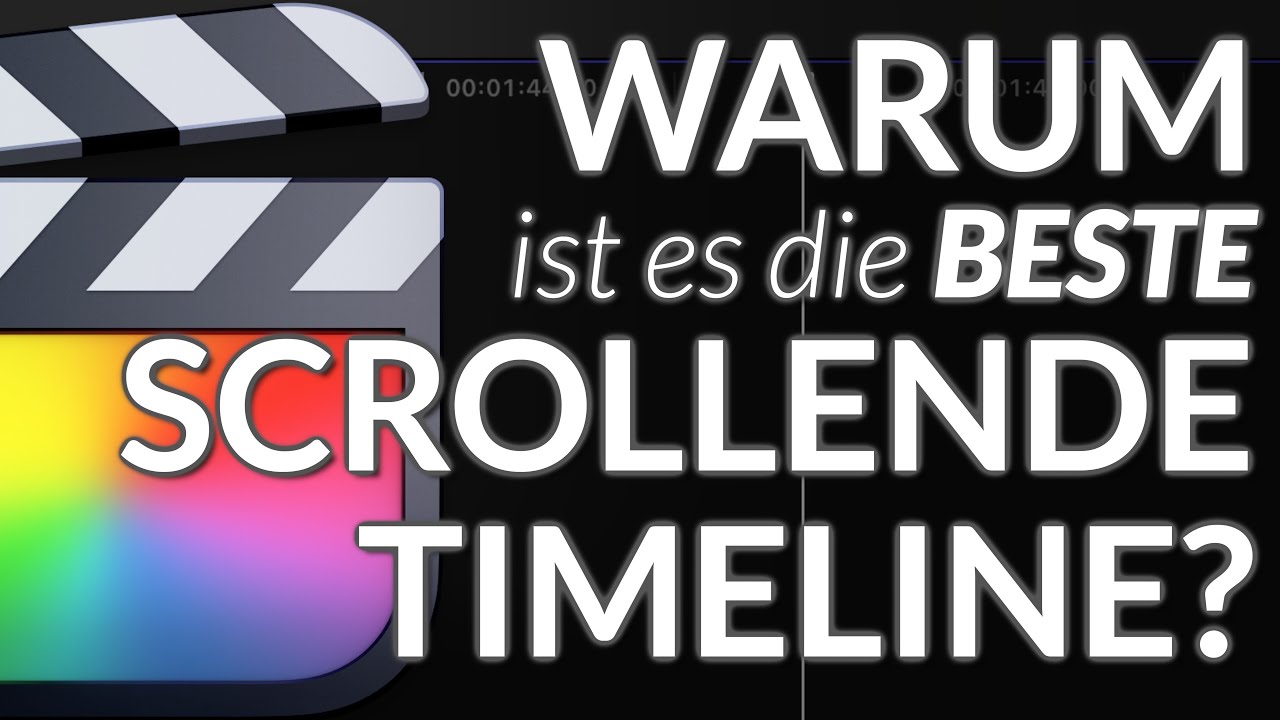 Die BESTE, was es gibt?! Die automatisch scrollende Timeline in #FinalCutPro