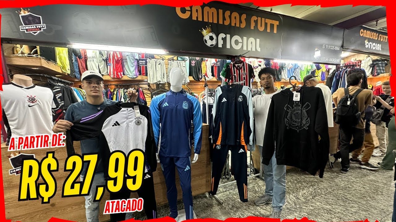 👕⚽ CONJUNTO DE JOGADOR | CAMISA DE TIME | BLUSA DE TIME | A FONTE DE AGASALHOS NO BRÁS SP É AQUI 👕⚽
