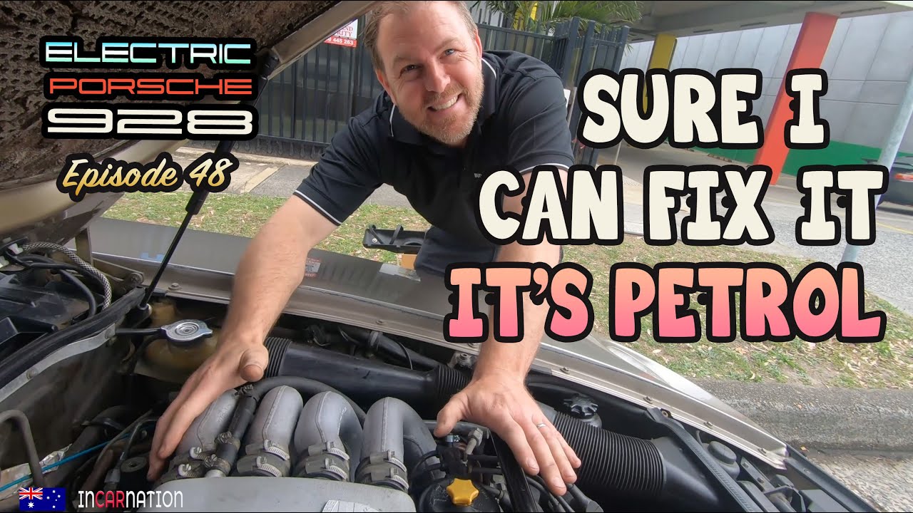 Эпизод 48 – Переоборудование Porsche в электромобиль | Ремонт двигателя V8 на ископаемом топливе!