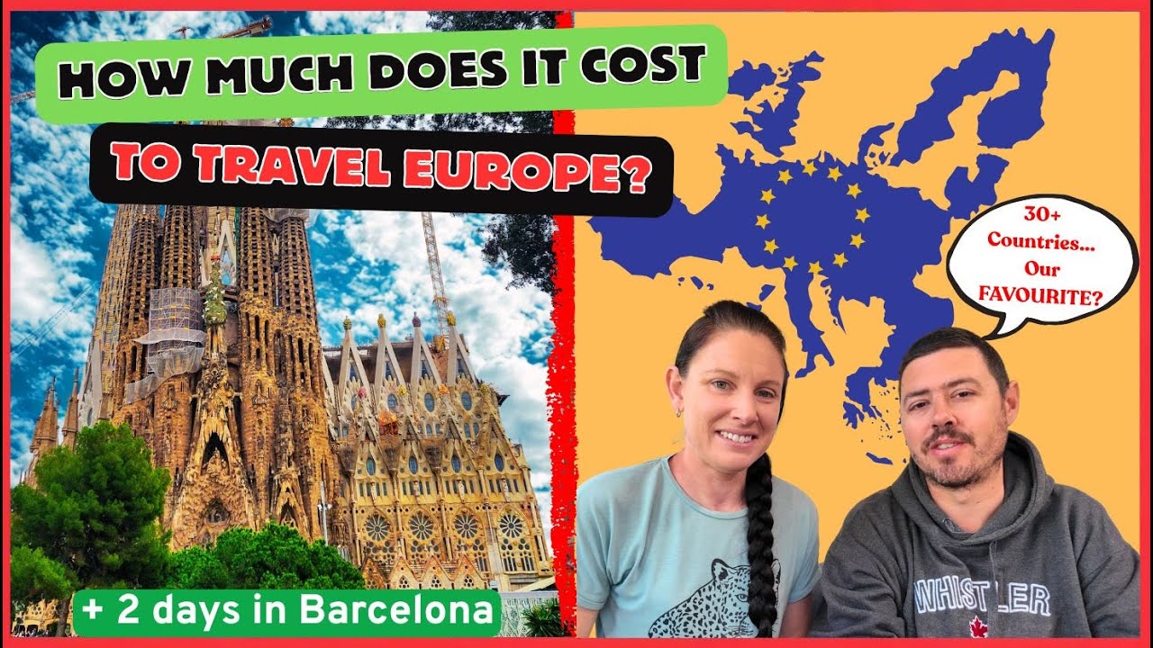 What Europe Travel REALLY Costs | Our Favorite European Country - Shocking Answer Inside! Barcelona