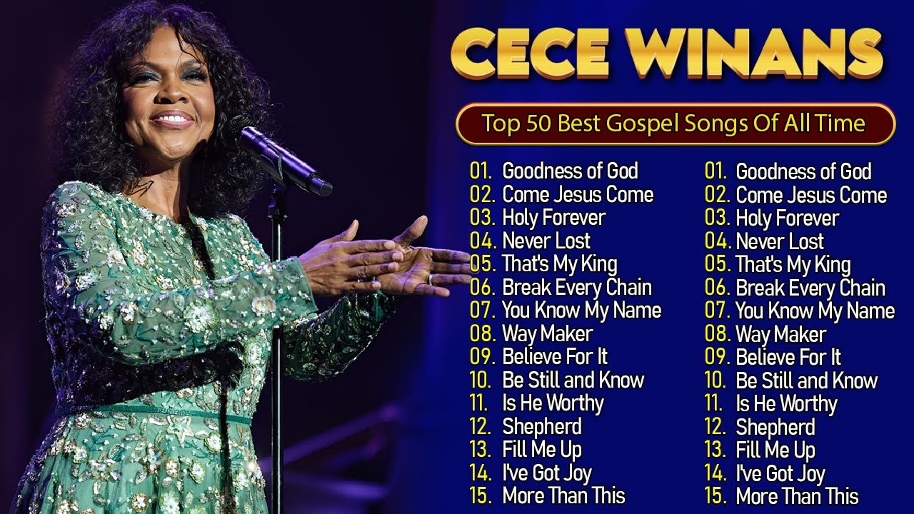 GOODNESS OF GOD 🙏 Greatest Black Gospel Songs With Lyrics🙏Powerful Black Gospel Songs by CeCe Winans