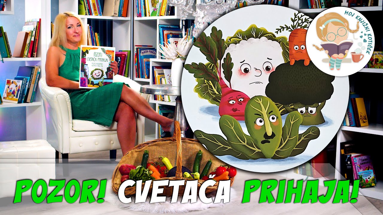 POZOR! CVETAČA PRIHAJA! - pravljica za lahko noč