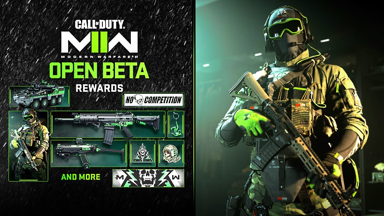 10 FREE MWII BETA Rewards, Early Pre-Download Details, & New Customization!