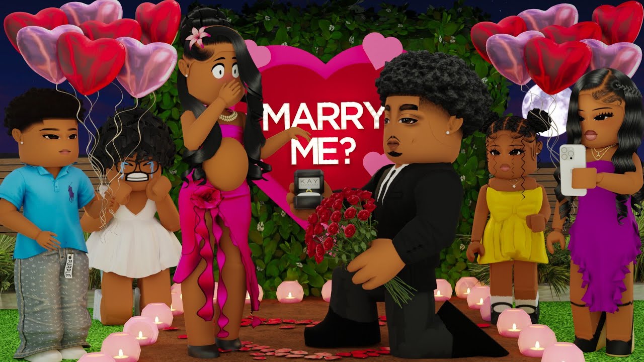 MY BOYFRIEND PLANNED A SURPRISE PROPOSAL!! *CAUGHT HIM BUYING A RING!!* | Bloxburg Family Rolplay