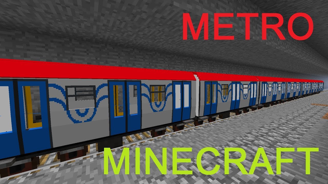 ПОЕЗД МОСКВА, Ема, Еж3, Русич, Номерной В МАЙНКРАФТ // REAL TRAIN FROM MOSCOW METRO IN MINECRAFT