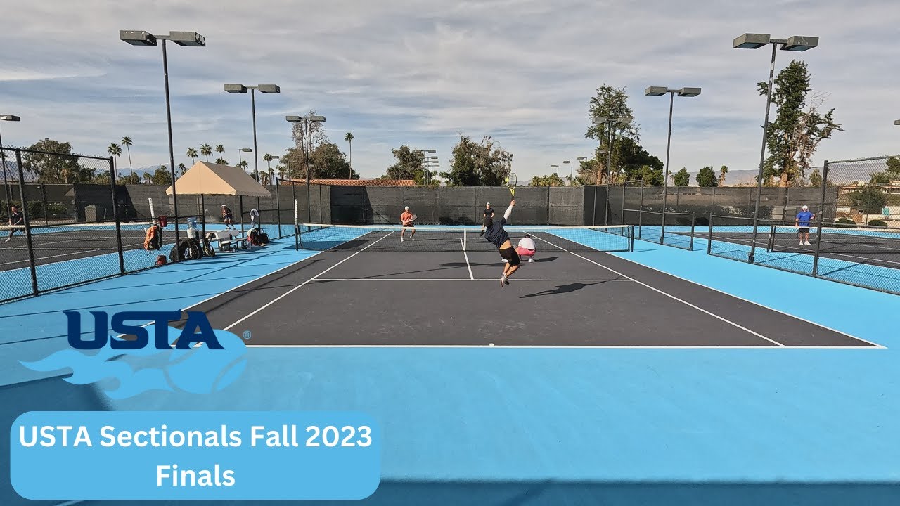 USTA 4.0 Doubles Sectionals Fall 2023 Finals 1/28/24