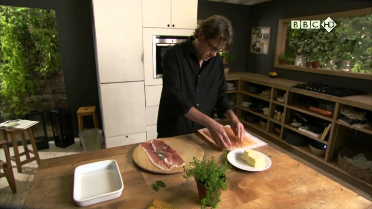Nigel Slater - Trucha con jamon