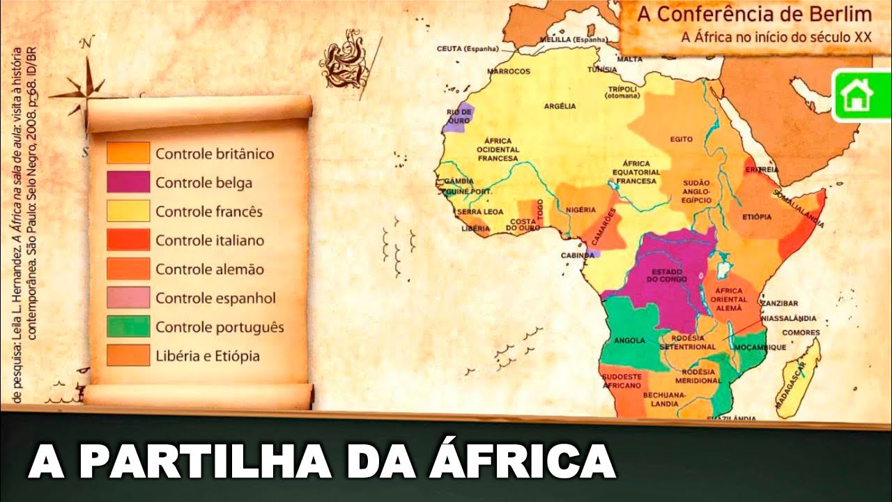 A PARTILHA DA ÁFRICA