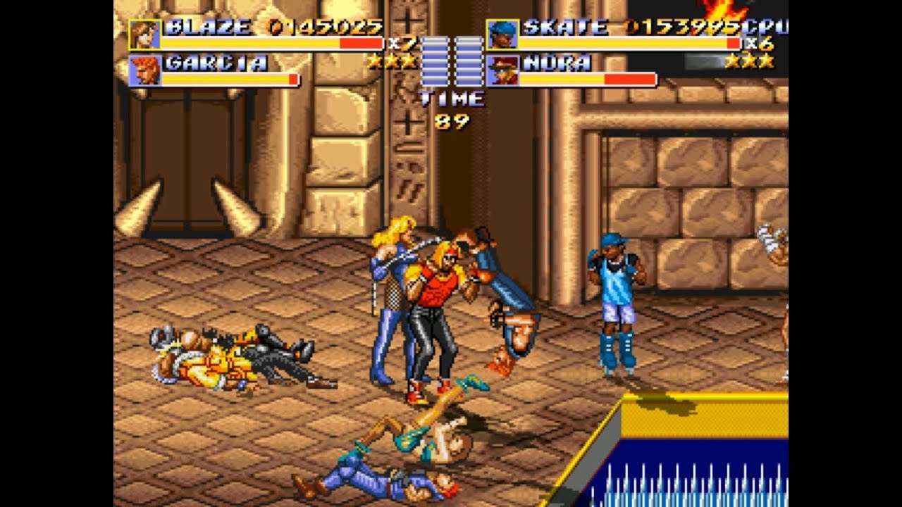 Streets of Rage Remake Double Dragon Master System Genesis Remake (PC)