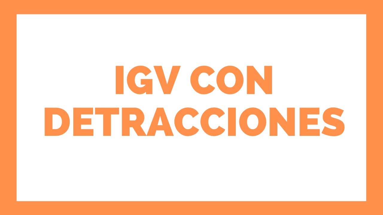 COMO PAGAR IGV CON DETRACCIONES - ESTUDIO CONTABLE EN LIMA