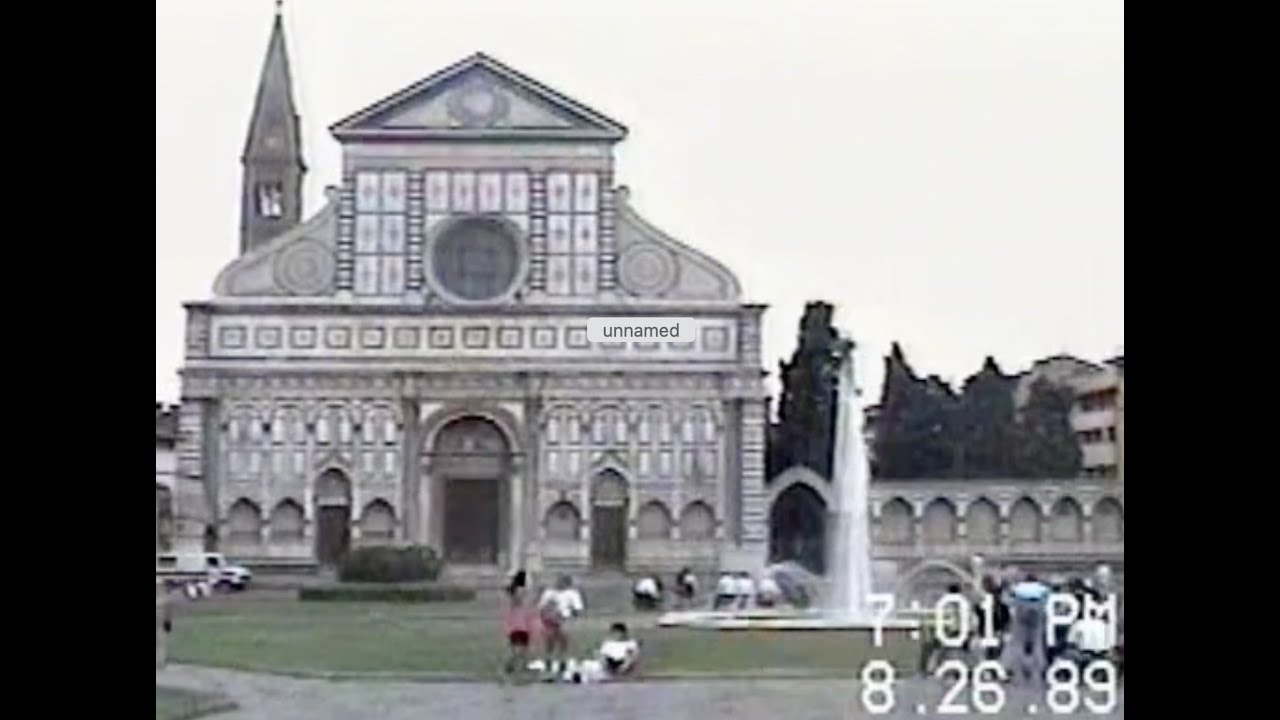 Amsterdam to Italy 1989