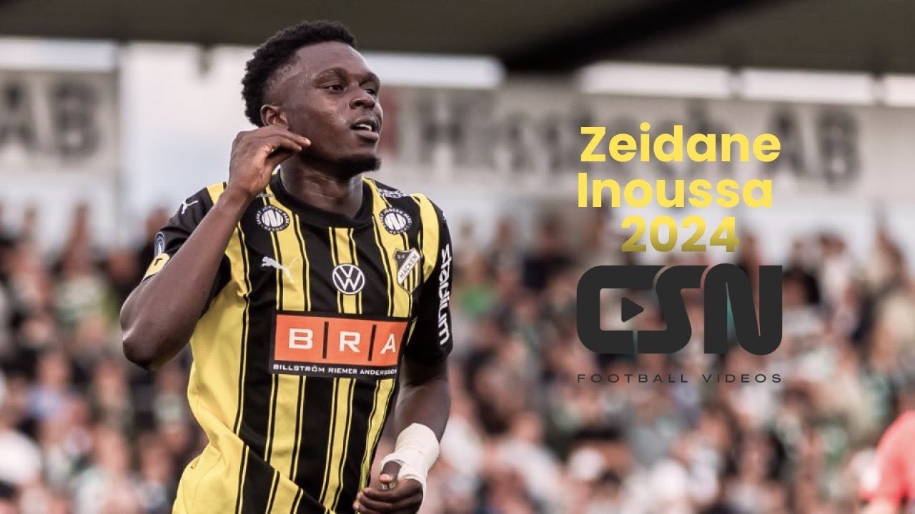 Zeidane Inoussa (BK Hacken) - Goals, Skills & Assists 2024 | HD