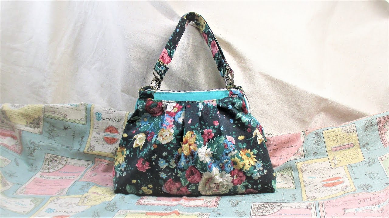 ワイヤーバッグ 作り方 　Zipper Wire Frame bag & Tutorial