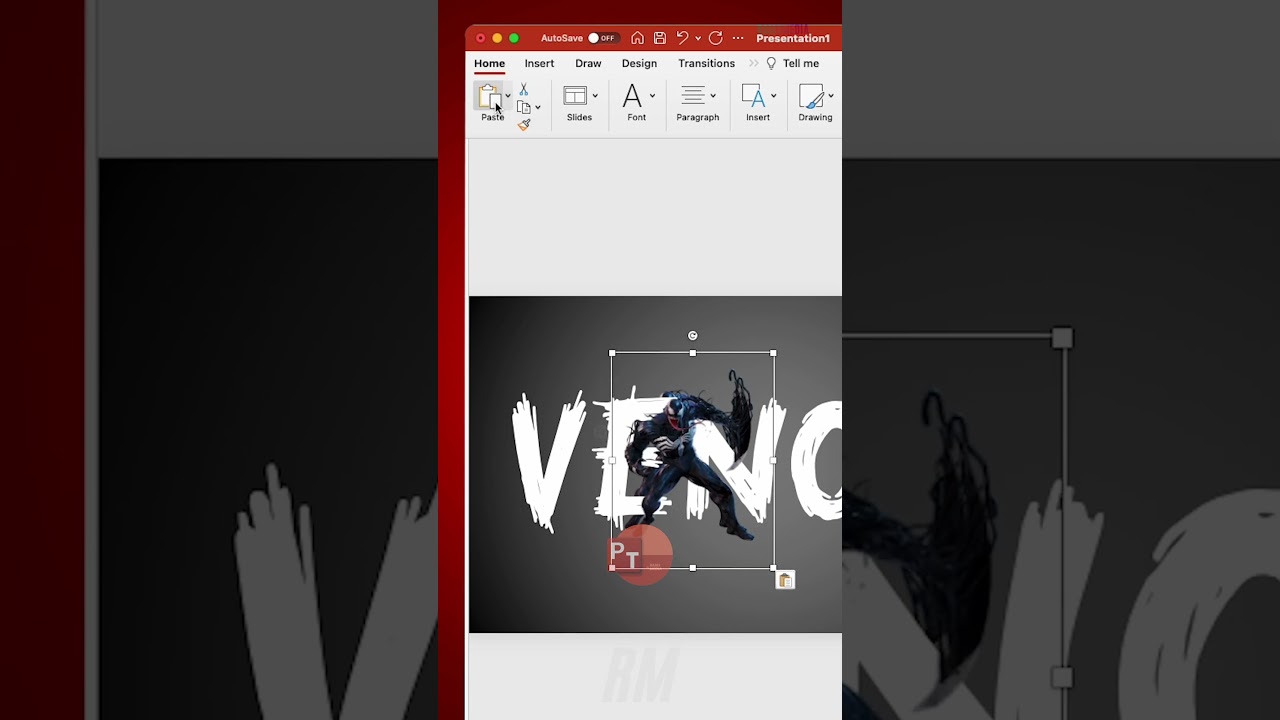 Layer Images with Text in PowerPoint Tutorial