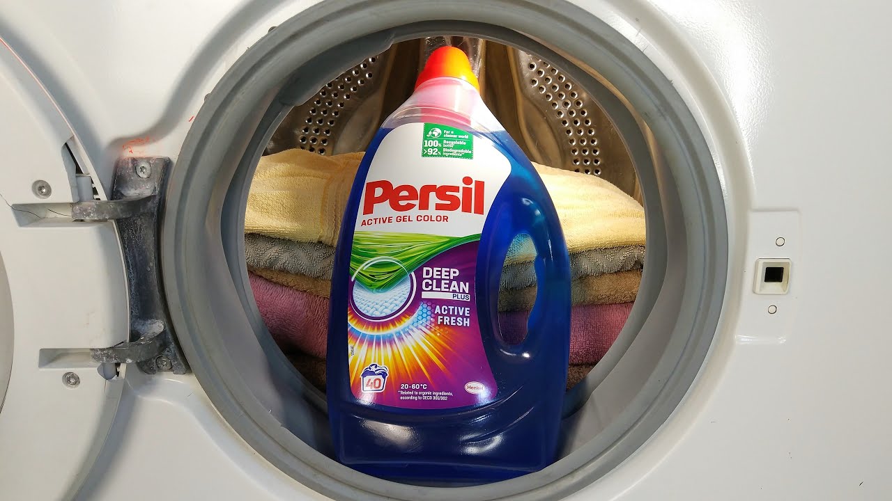 Experiment - 3l Persil with Dirty Wet Towels - in a Washing Machine