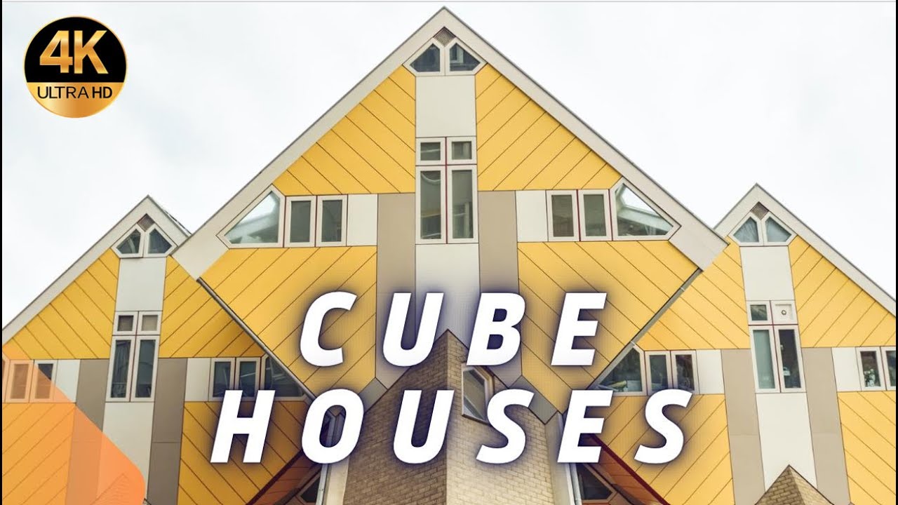 The Incredible Architecture of Rotterdam's Cube Houses || Rotterdam, Netherlands 🇳🇱