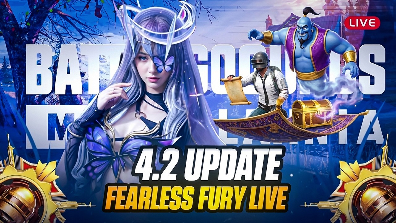 BGMI 4.2 NEW SEASON UPDATE RANK PUSH Conqueror 🔥 Road To 40k Subscribers | FearlessFury