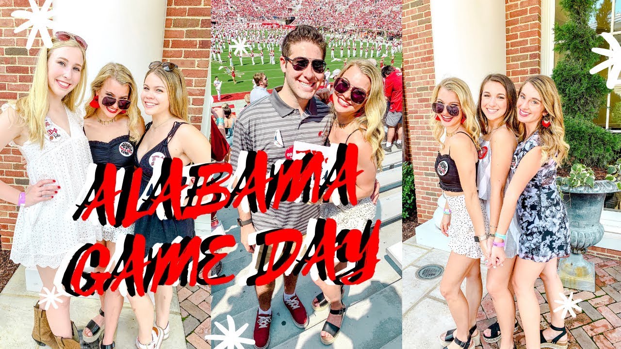 ALABAMA GAMEDAY VLOG | FIRST HOME FOOTBALL GAME